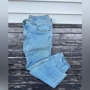 Faded Glory Men’s Straight Blue Jeans 33x30